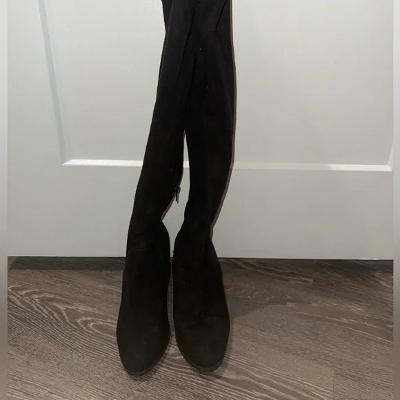 H&M Over the Knee Suede Boots - Picture 3 of 6